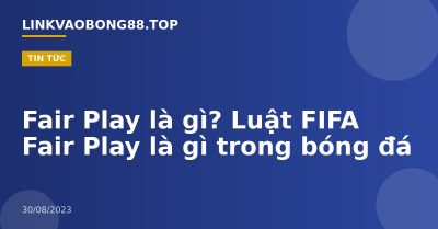 Fair Play là gì? Luật FIFA Fair Play là gì trong bóng đá